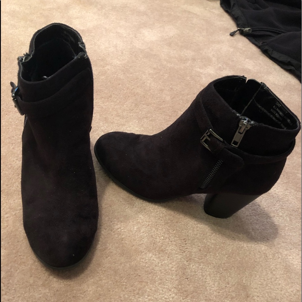 Black booties